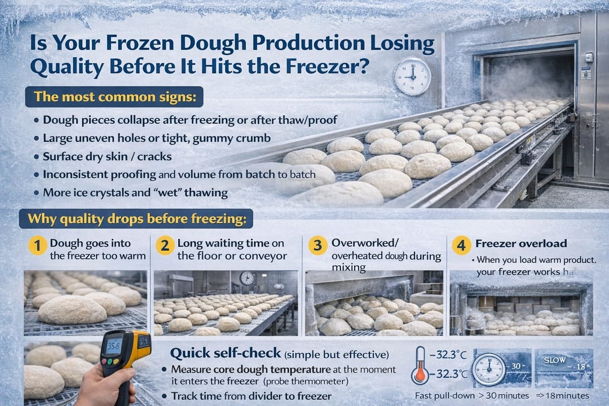 Is Your Frozen Dough Production Losing Quality Before It Hits the ...