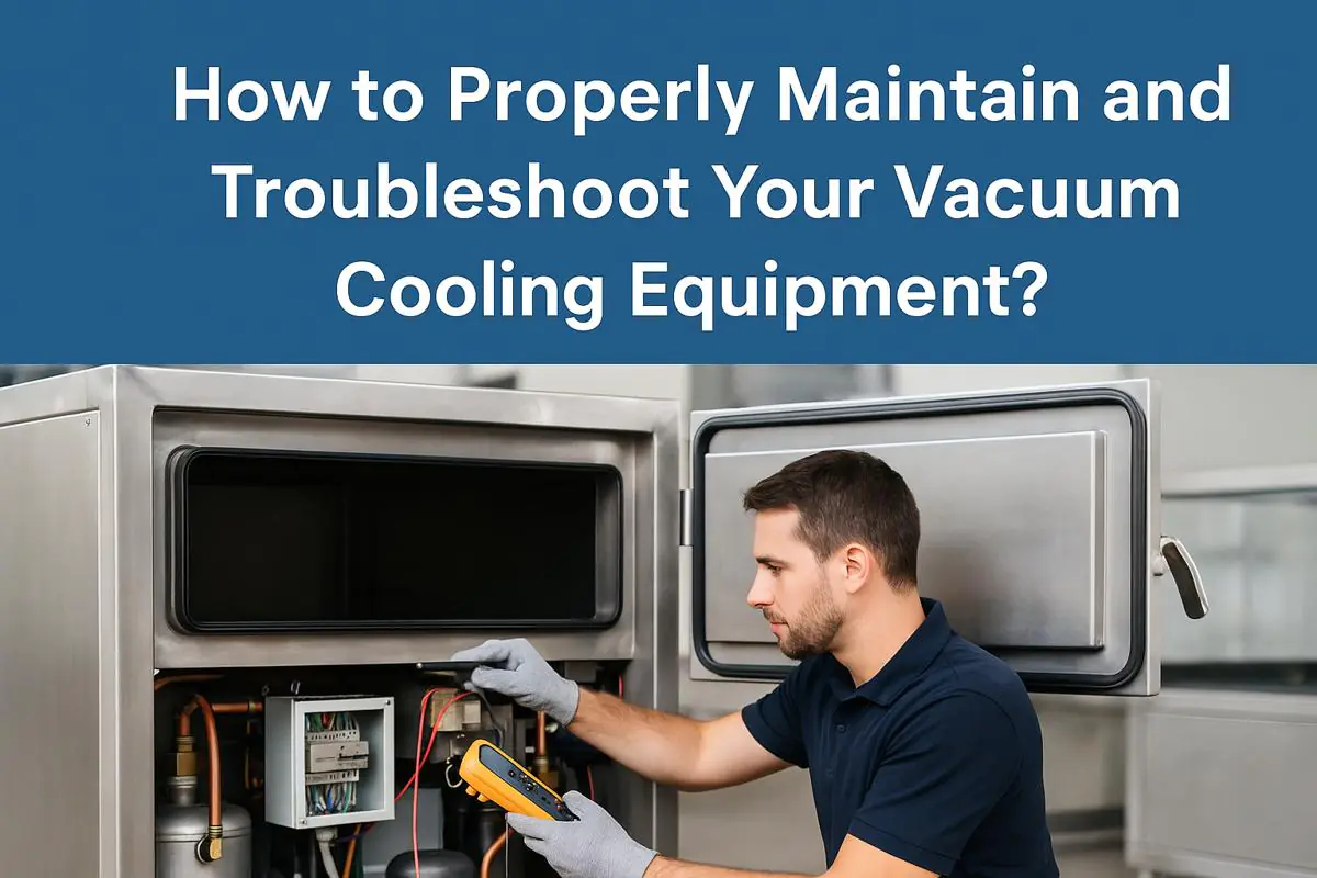 How to Properly Maintain and Troubleshoot Your Vacuum Cooling Equipment?