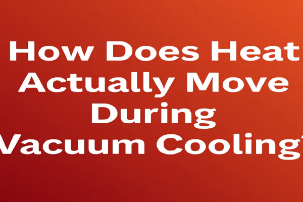 How Does Heat Actually Move During Vacuum Cooling?