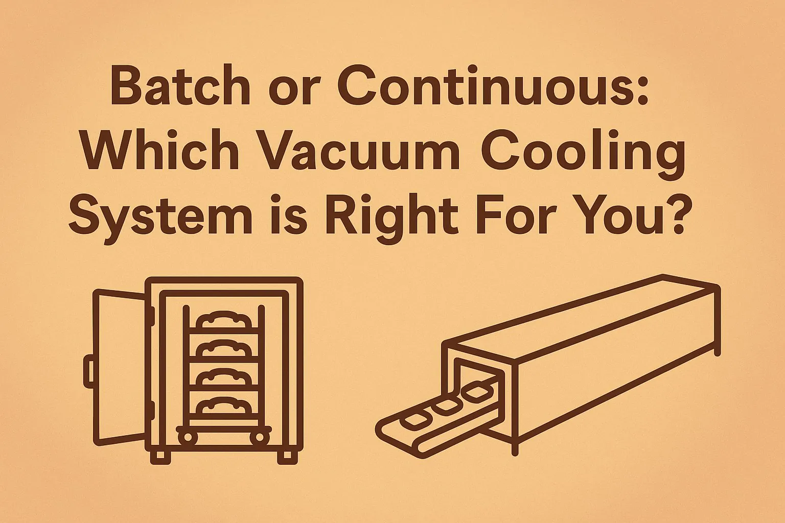 Batch or Continuous: Which Vacuum Cooling System is Right For You?