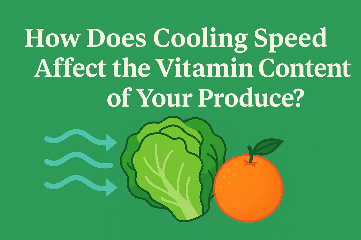 How Does Cooling Speed Affect the Vitamin Content of Your Produce?