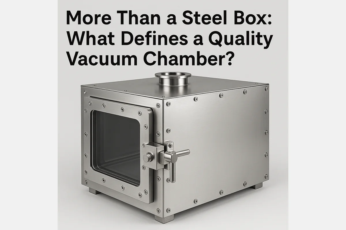 More Than a Steel Box: What Defines a Quality Vacuum Chamber?