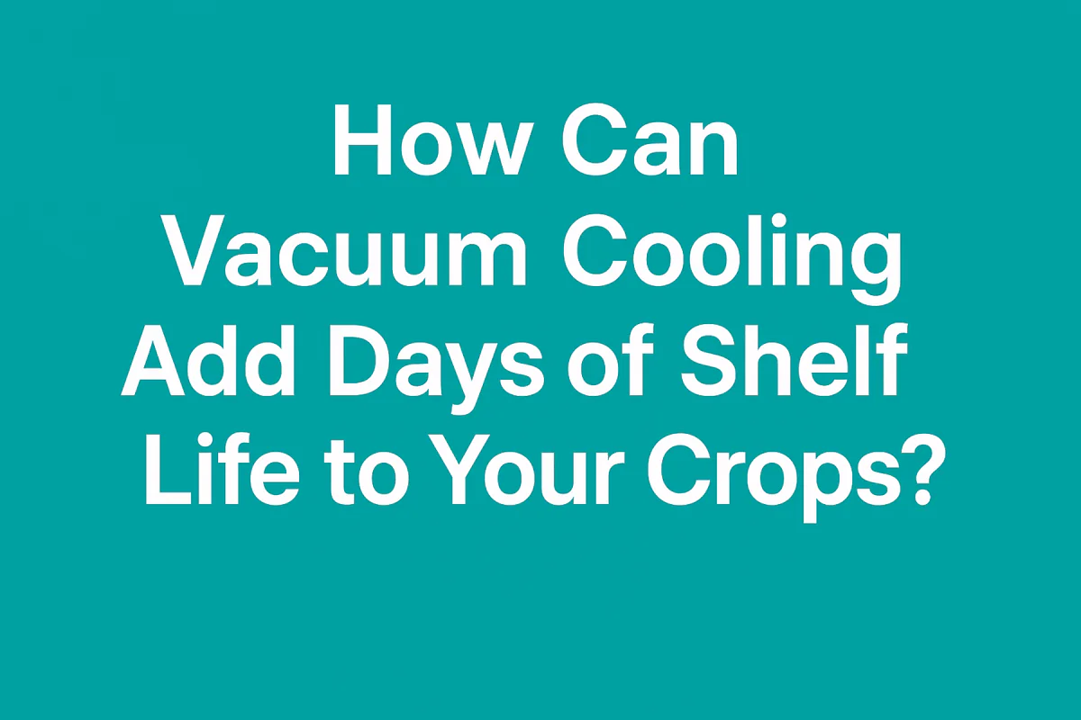 How Can Vacuum Cooling Add Days of Shelf Life to Your Crops?