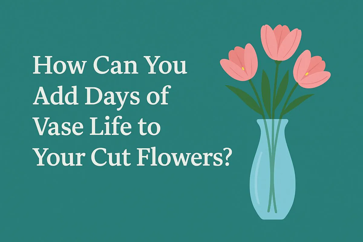 How Can You Add Days of Vase Life to Your Cut Flowers?