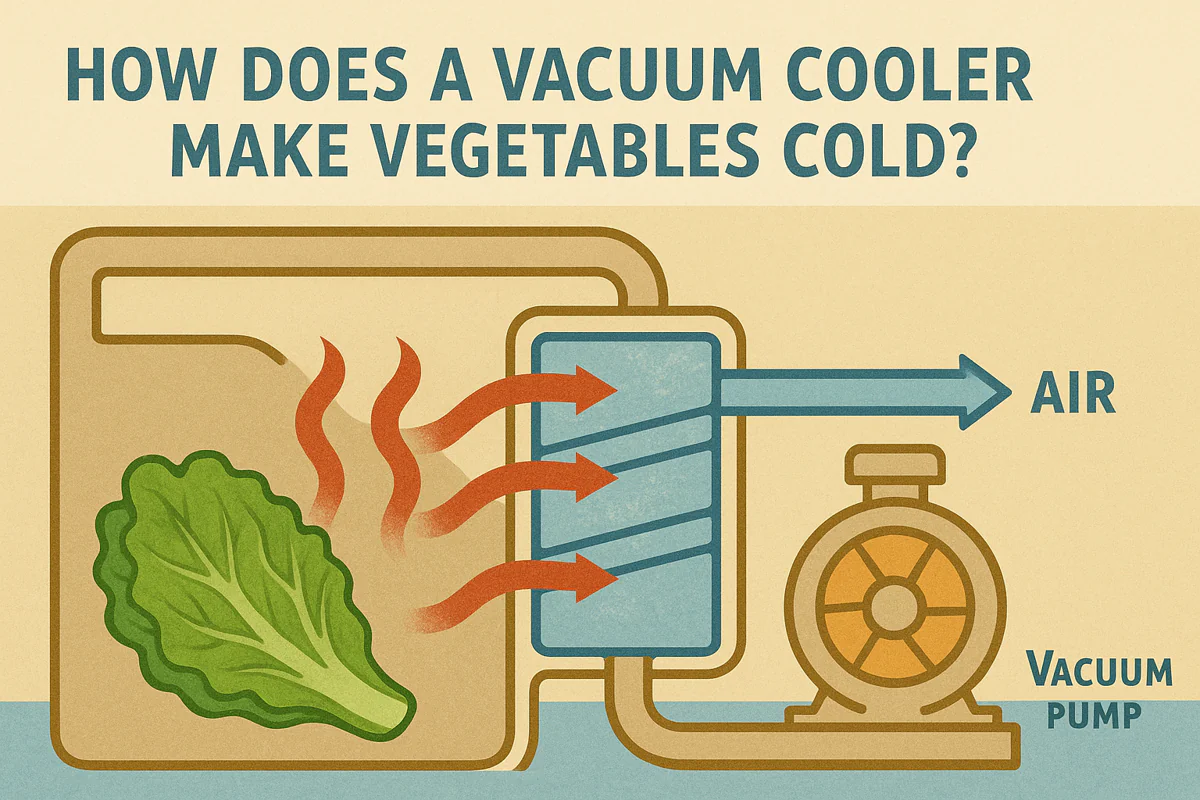 How Does a Vacuum Cooler Make Vegetables Cold?