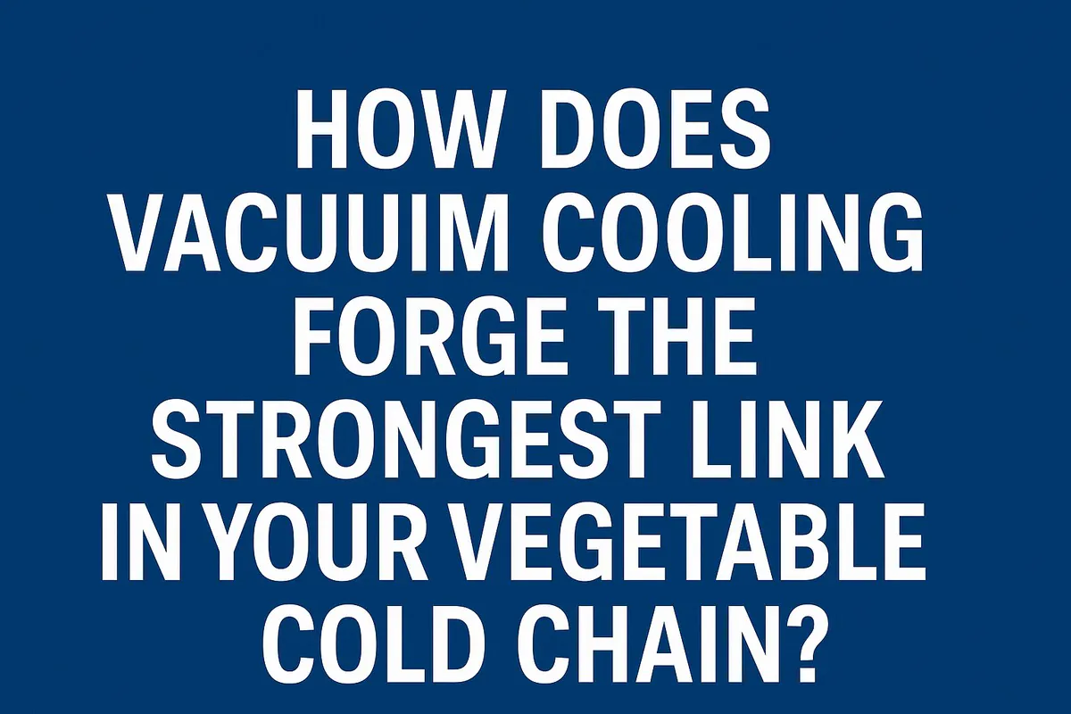 How Does Vacuum Cooling Forge the Strongest Link in Your Vegetable Cold Chain?