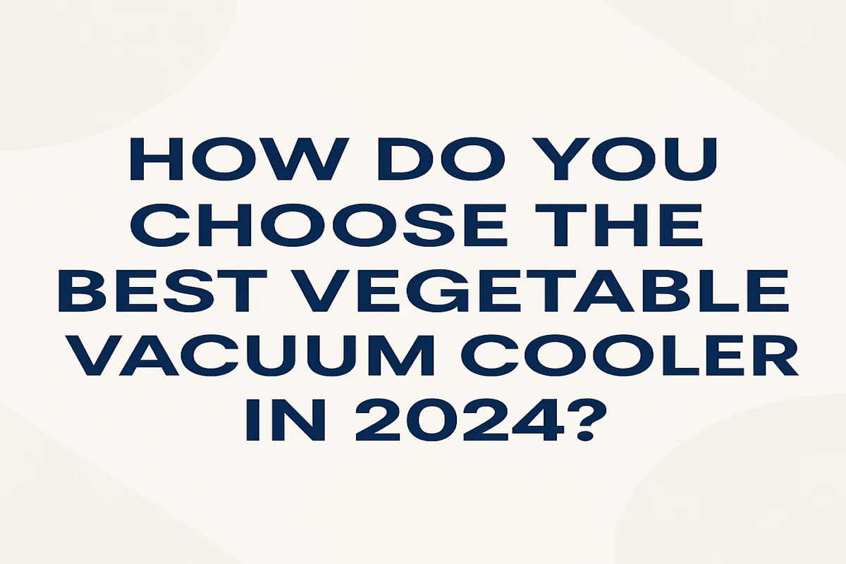 How Do You Choose the Best Vegetable Vacuum Cooler in 2024?