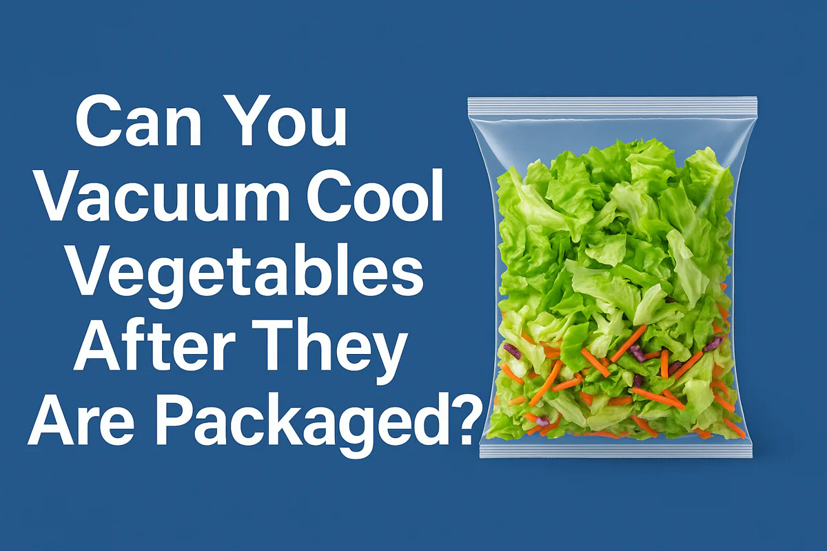 Can You Vacuum Cool Vegetables After They Are Packaged?