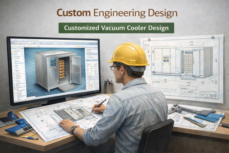 customized vacuum cooler design engineering
