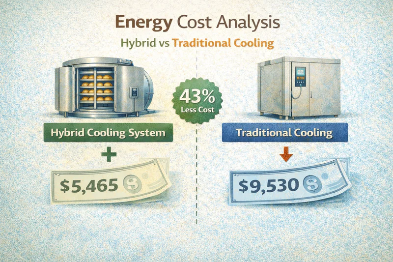 energy cost analysis hybrid vs traditional cooling