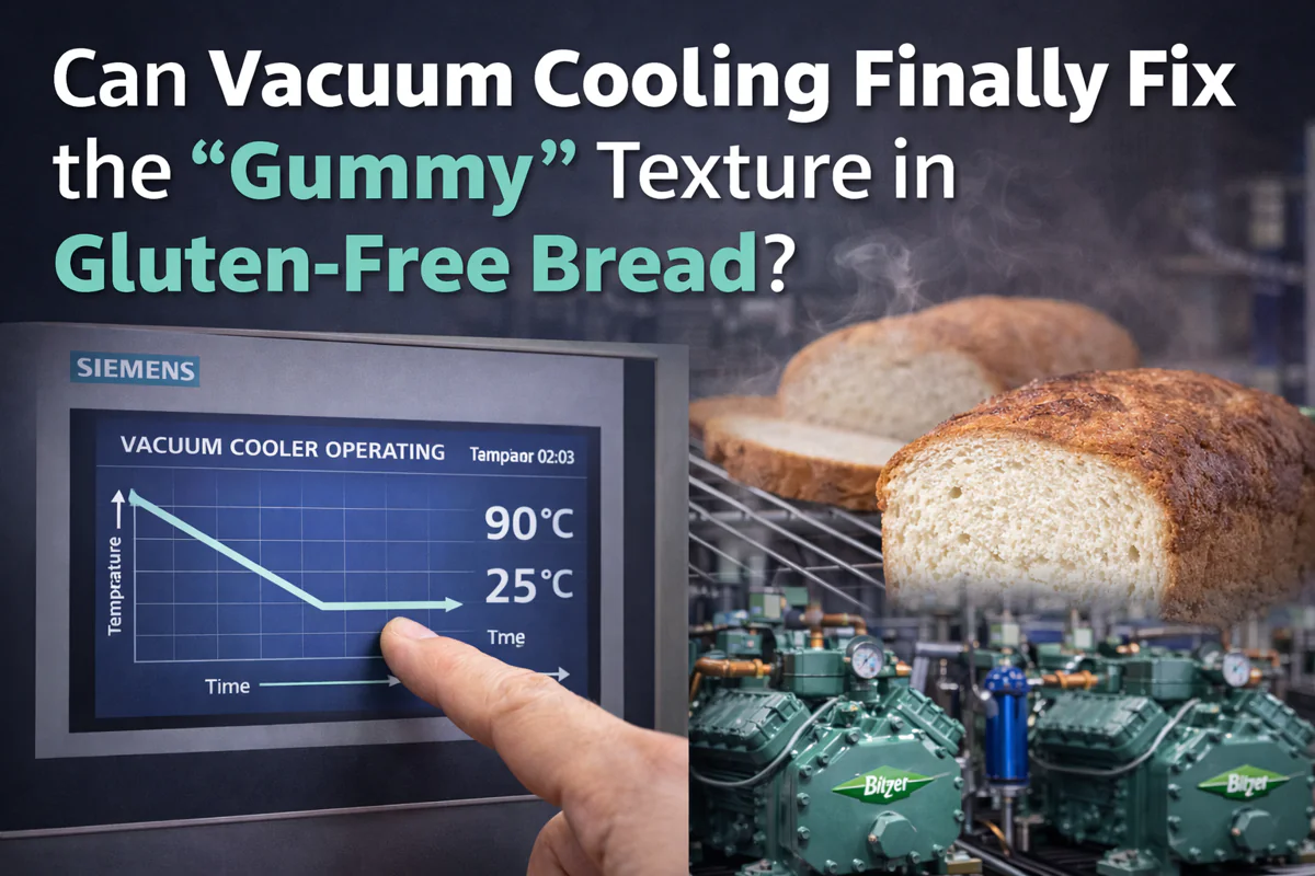 Can Vacuum Cooling Finally Fix the "Gummy" Texture in Gluten-Free Bread?