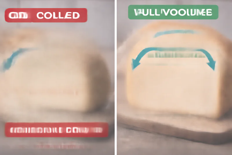 A split image: Left side shows a moldy slice of bread after 5 days; Right side shows a clean, fresh slice of vacuum-cooled bread after 7 days.