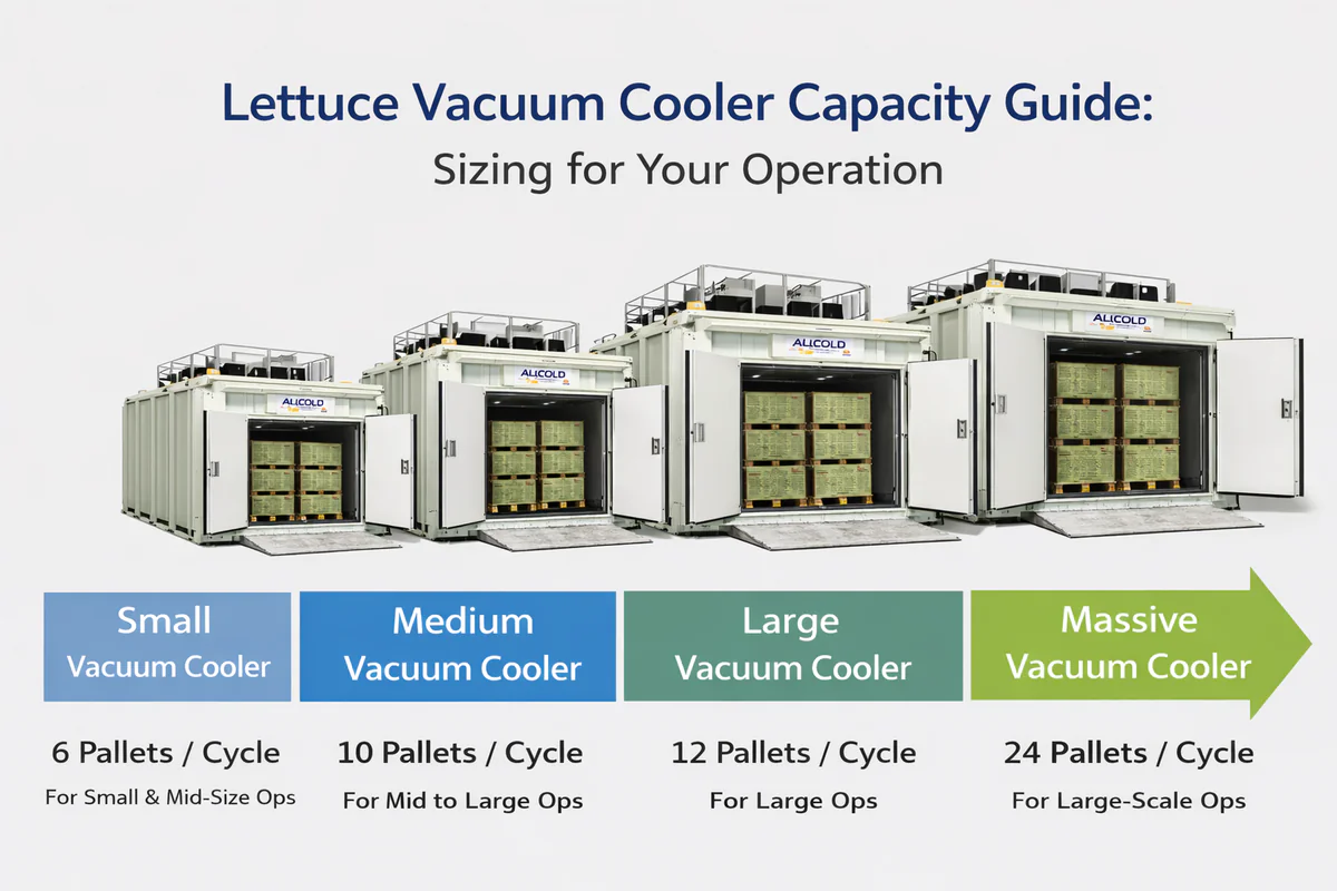 Lettuce Vacuum Cooler Capacity Guide: Sizing for Your Operation?