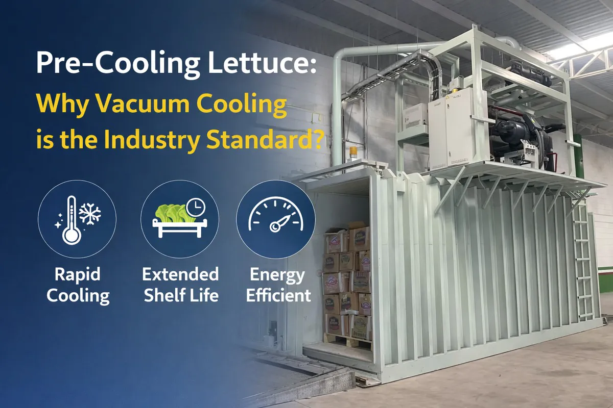 Pre-Cooling Lettuce: Why Vacuum Cooling is the Industry Standard?